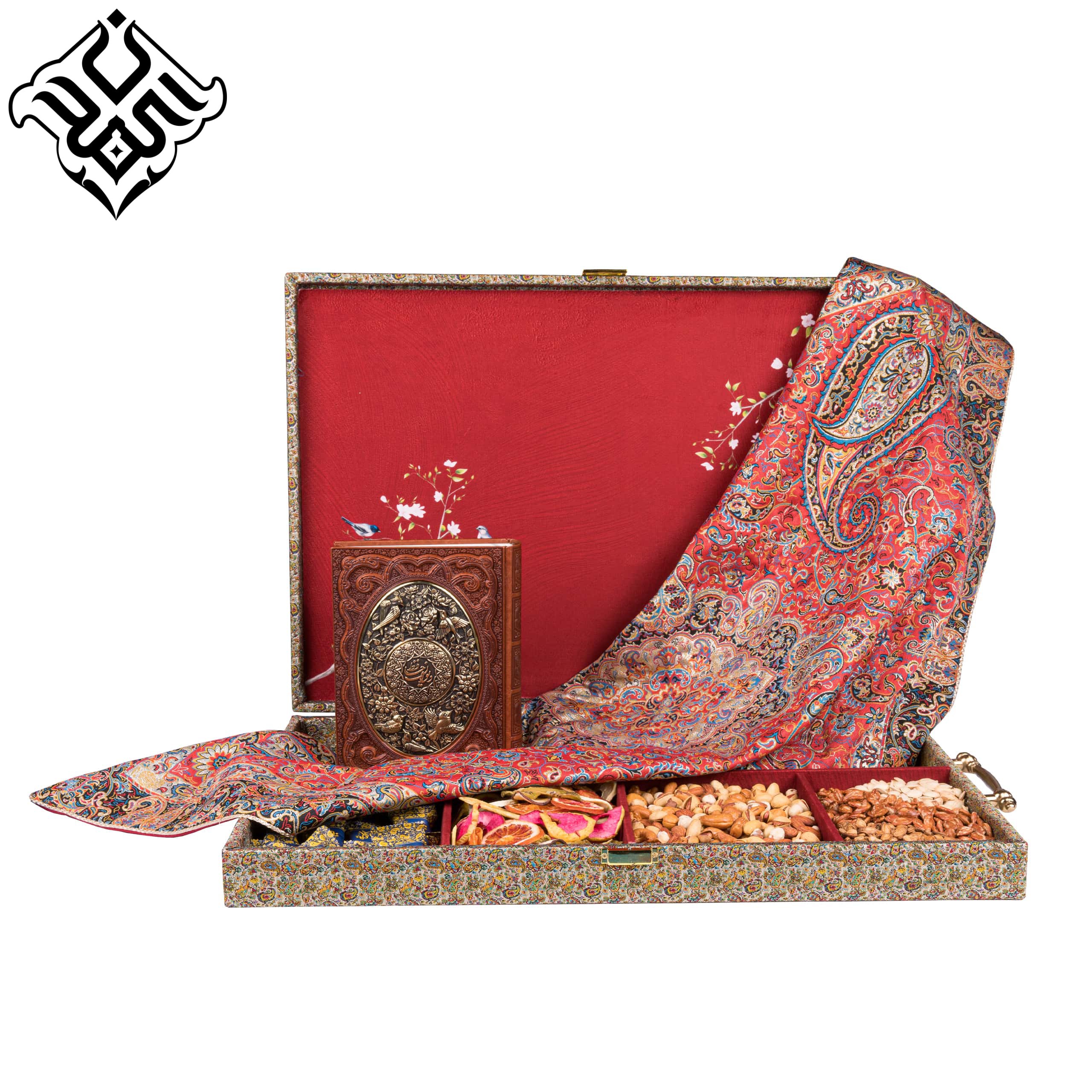 پک لوکس آجیل و رومیزی ترمه